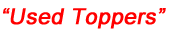 used topper link